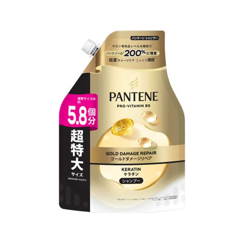 P&G パンテーン ゴールドダメージリペア シャンプー 詰替 1500g 1個(ご注文単位1個)【直送品】