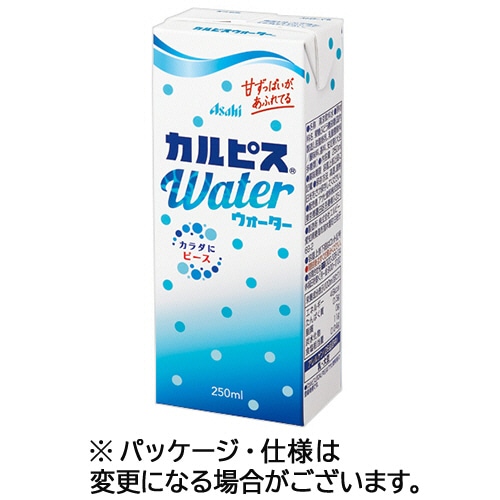 エルビー カルピスウォーター 250ml 紙パック 24本/箱 ※軽（ご注文単位1箱）【直送品】