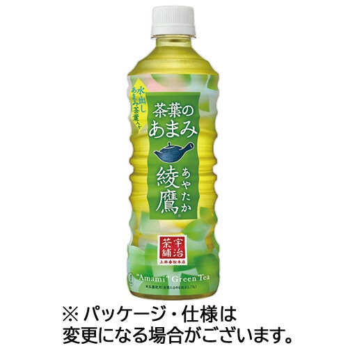 コカ・コーラ 綾鷹 茶葉のあまみ 525ml ペットボトル 48本/箱 ※軽(ご注文単位1箱)【直送品】