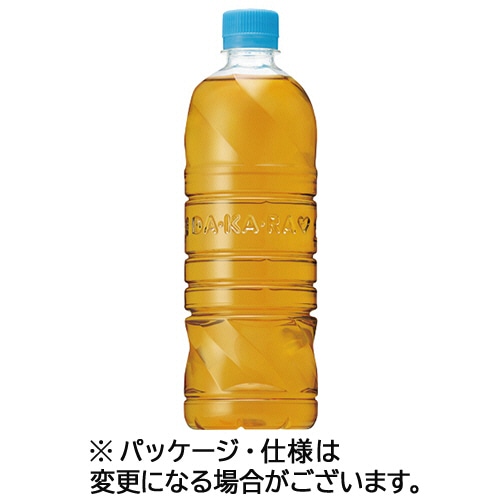 サントリー GREEN DA・KA・RA やさしい麦茶 ラベルレス 680ml ペットボトル 24本/箱 ※軽(ご注文単位1箱)【直送品】