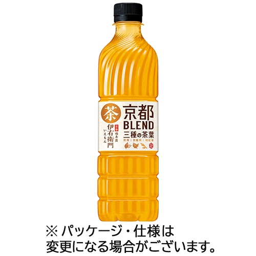 サントリー 伊右衛門 京都ブレンド 600ml ペットボトル 48本/箱 ※軽(ご注文単位1箱)【直送品】