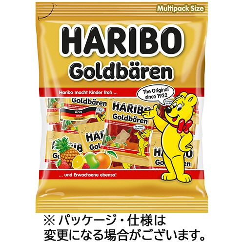 ハリボー ミニゴールドベア 250g 約20袋 1箱 ※軽（ご注文単位1箱）【直送品】