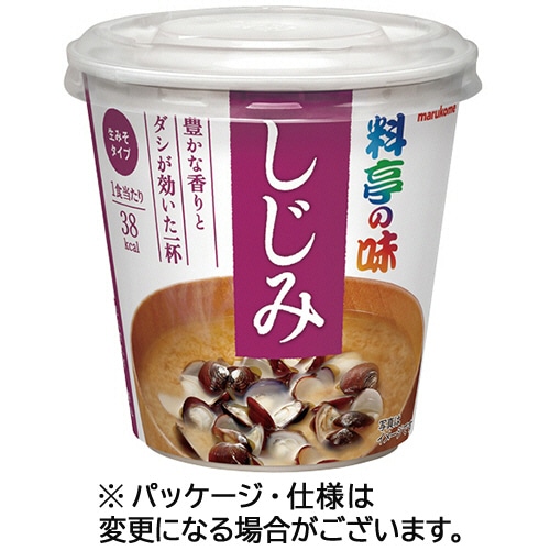 マルコメ カップ 料亭の味 しじみ 49g 18食/セット ※軽（ご注文単位1セット）【直送品】