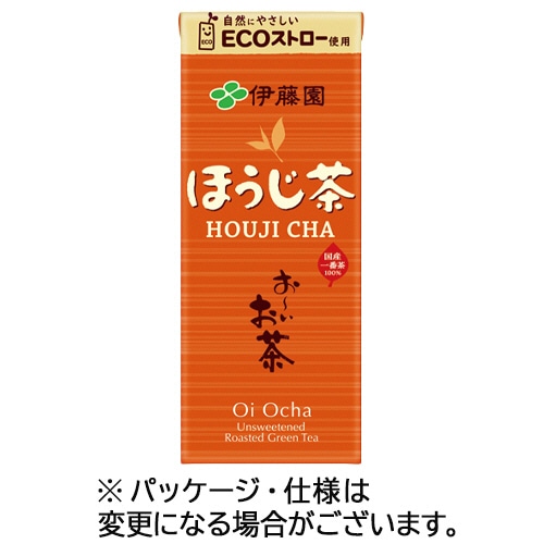 伊藤園 おーいお茶 ほうじ茶 250ml 紙パック 24本/箱 ※軽（ご注文単位1箱）【直送品】
