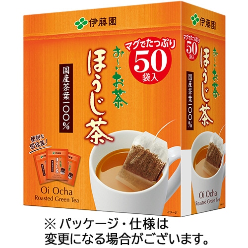 伊藤園 おーいお茶 ほうじ茶 エコティーバッグ 50個/箱 ※軽(ご注文単位1箱)【直送品】