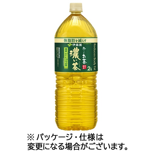 伊藤園 おーいお茶 濃い茶 2L ペットボトル 6本/箱 ※軽（ご注文単位1箱）【直送品】