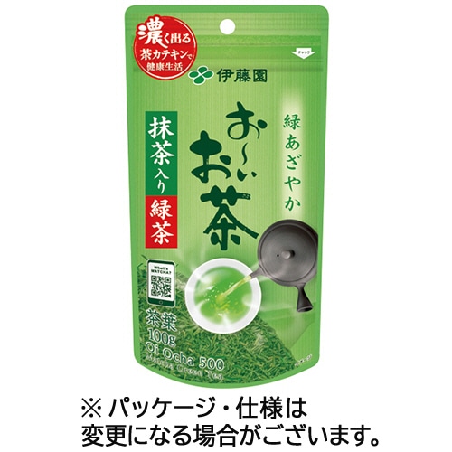 伊藤園 おーいお茶 抹茶入り緑茶 100g 1袋 ※軽(ご注文単位1袋)【直送品】
