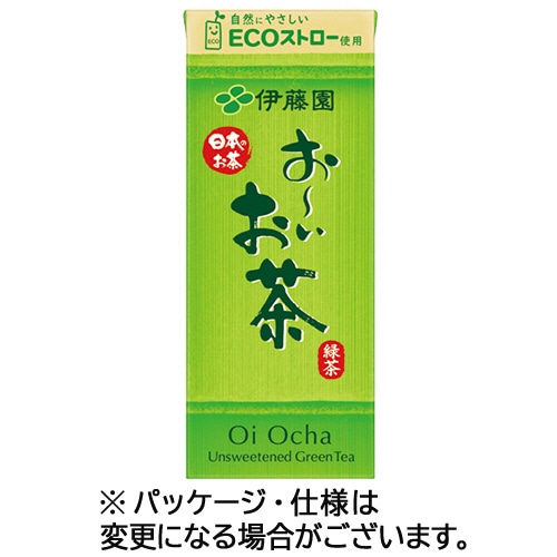 伊藤園 おーいお茶 緑茶 250ml 紙パック 72本/箱 ※軽（ご注文単位1箱）【直送品】