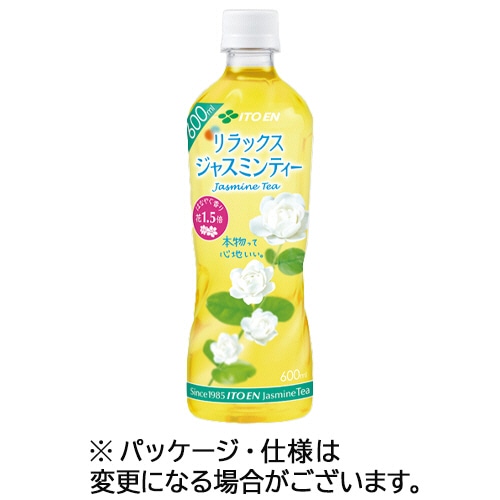 伊藤園 リラックス ジャスミンティー 600ml ペットボトル 24本/箱 ※軽（ご注文単位1箱）【直送品】
