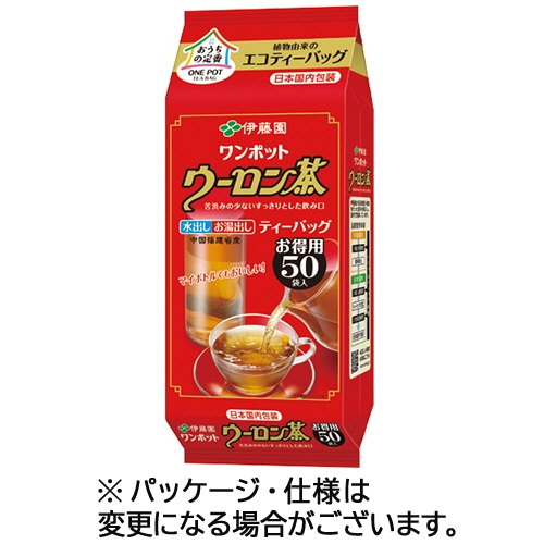 伊藤園 ワンポットエコティーバッグ ウーロン茶 150個/箱 ※軽(ご注文単位1箱)【直送品】