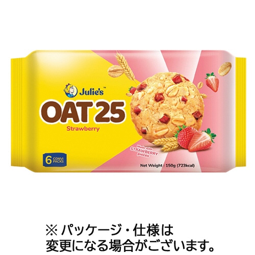 富永貿易 ジュリーズ オーツ25 ストロベリー 6個/袋 ※軽(ご注文単位1袋)【直送品】