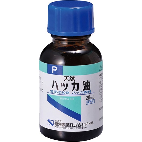 健栄製薬 ハッカ油 20ml 1個 ※軽（ご注文単位1個）【直送品】