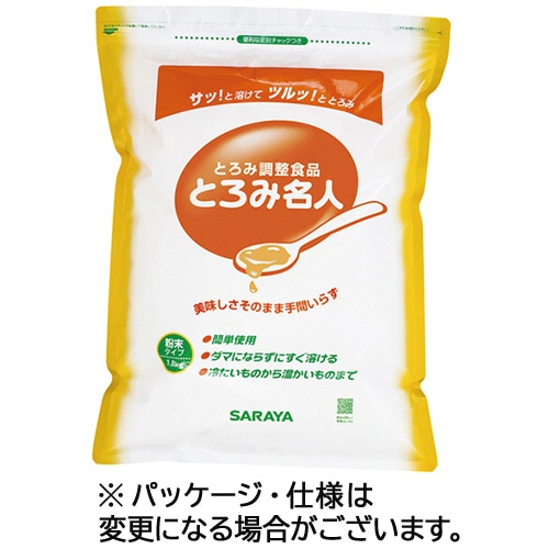 サラヤ とろみ名人 チャック付 1.8kg 1パック(ご注文単位1パック)【直送品】