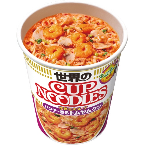 日清食品　カップヌードル　パクチー香るトムヤムクン　75g　1ケース（12食）（ご注文単位1ケース）【直送品】