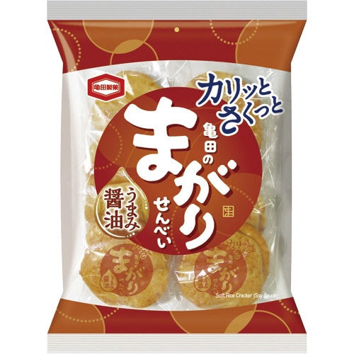 亀田製菓　まがりせんべい　1パック（16枚：2枚×8袋）（ご注文単位1パック）【直送品】