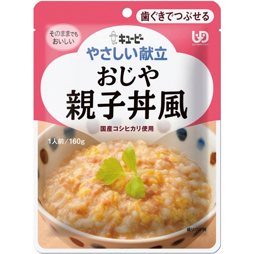 キユーピー　やさしい献立　おじや　親子丼風　160g　Y2-3　1セット（6パック）（ご注文単位1セット）【直送品】