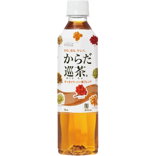 コカ・コーラ　からだ巡茶　410ml　ペットボトル　1ケース（24本）（ご注文単位1ケース）【直送品】