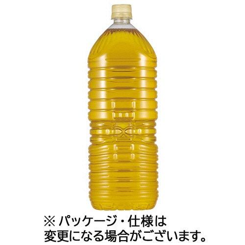 伊藤園　おーいお茶　濃い茶　ラベルレス　2L　ペットボトル　1セット（18本：9本×2ケース）（ご注文単位1セット）【直送品】