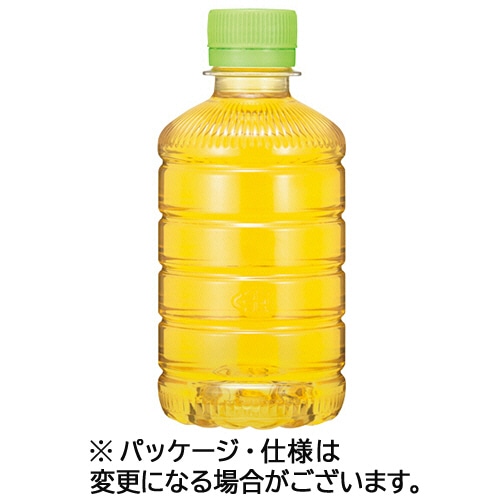 伊藤園　おーいお茶　緑茶　ラベルレス　280mL　ペットボトル　1セット（96本：24本×4ケース）（ご注文単位1セット）【直送品】