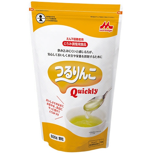 森永乳業 つるりんこQuickly(クイックリー) 800g 1セット(3パック)(ご注文単位1セット)【直送品】
