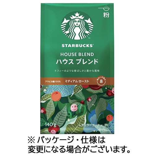 ネスレ スターバックス コーヒー ハウス ブレンド 140g(粉) 1パック ※軽(ご注文単位1パック)【直送品】