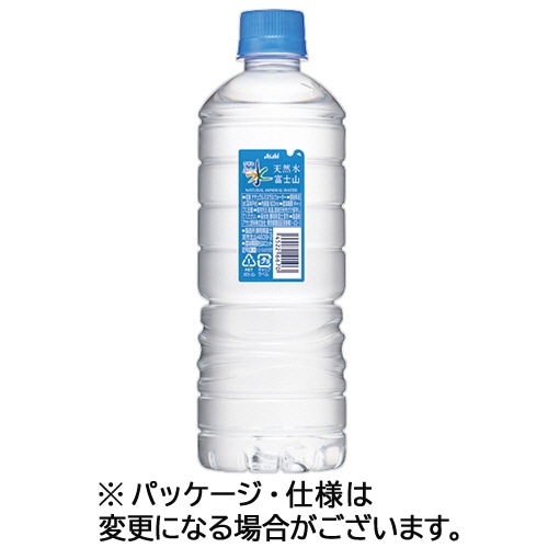 アサヒ飲料 おいしい水 天然水 シンプルecoラベル 600mL ペットボトル 1ケース(24本) ※軽(ご注文単位1ケース)【直送品】
