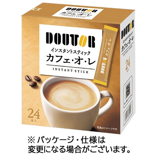 ドトールコーヒー インスタントスティック カフェ・オ・レ 1セット(120本:24本×5箱) ※軽（ご注文単位1セット）【直送品】