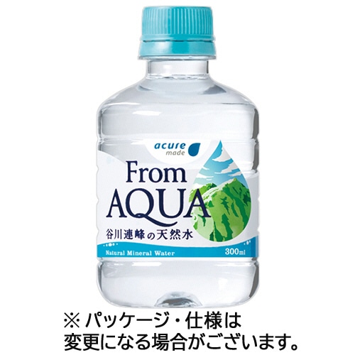 JR東日本クロスステーション フロムアクア 谷川連峰の天然水 300mL ペットボトル 1ケース(24本) ※軽(ご注文単位1ケース)【直送品】