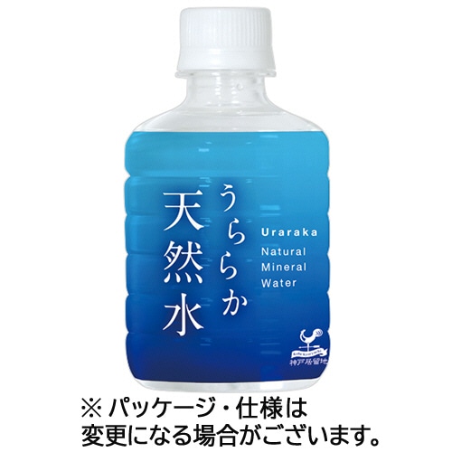 富永貿易 神戸居留地 谷川連峰 うららか天然水 300mL ペットボトル 1ケース(24本) ※軽(ご注文単位1ケース)【直送品】