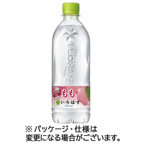 コカ・コーラ い・ろ・は・す もも 540ml ペットボトル 1ケース(24本) ※軽(ご注文単位1ケース)【直送品】