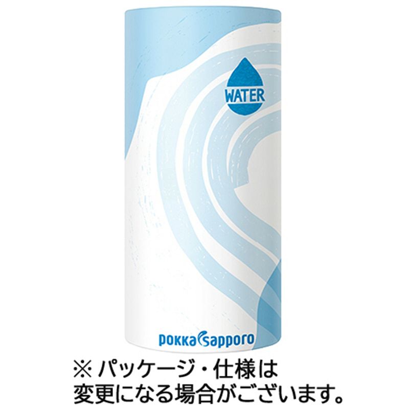 ポッカサッポロ Green Pack Water 195g カートカン 30本/ケース※軽（ご注文単位1ケース）【直送品】