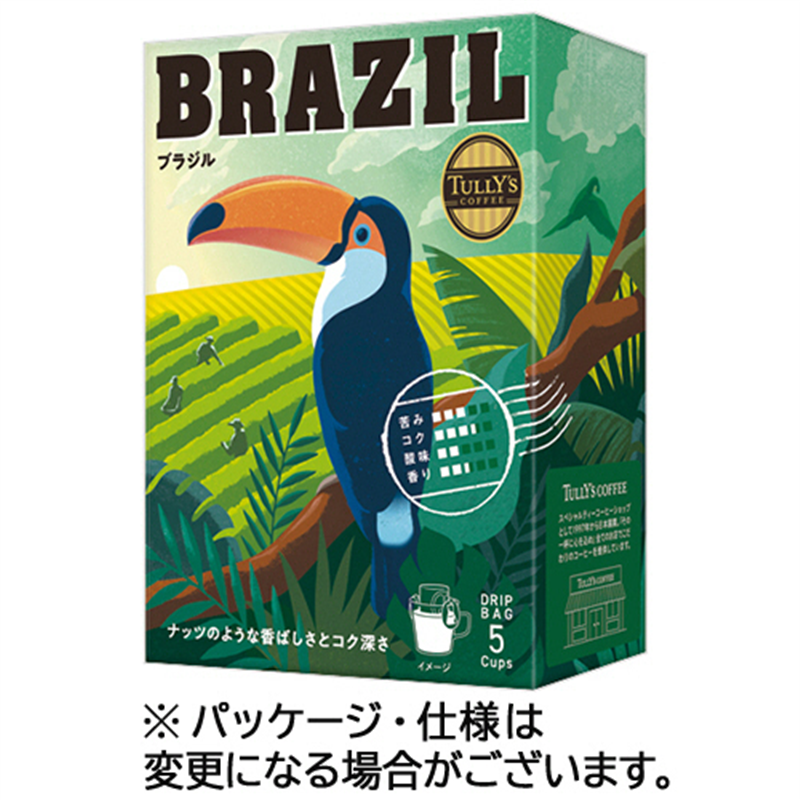 伊藤園 タリーズコーヒー ドリップコーヒー ブラジル 5袋/箱 ※軽(ご注文単位1箱)【直送品】