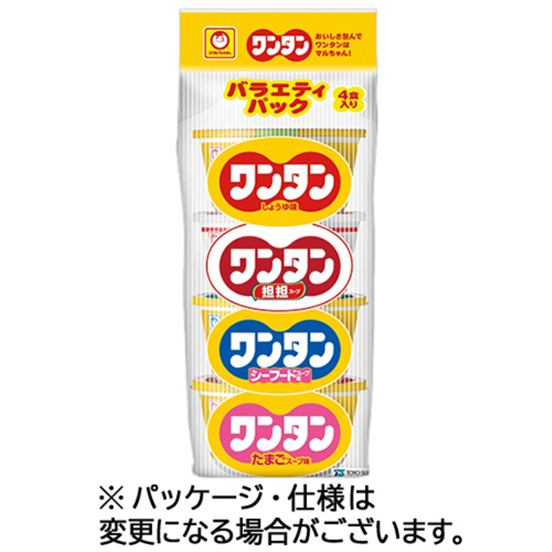 東洋水産 マルちゃん ワンタン バラエティパック 24食/セット ※軽（ご注文単位1セット）【直送品】