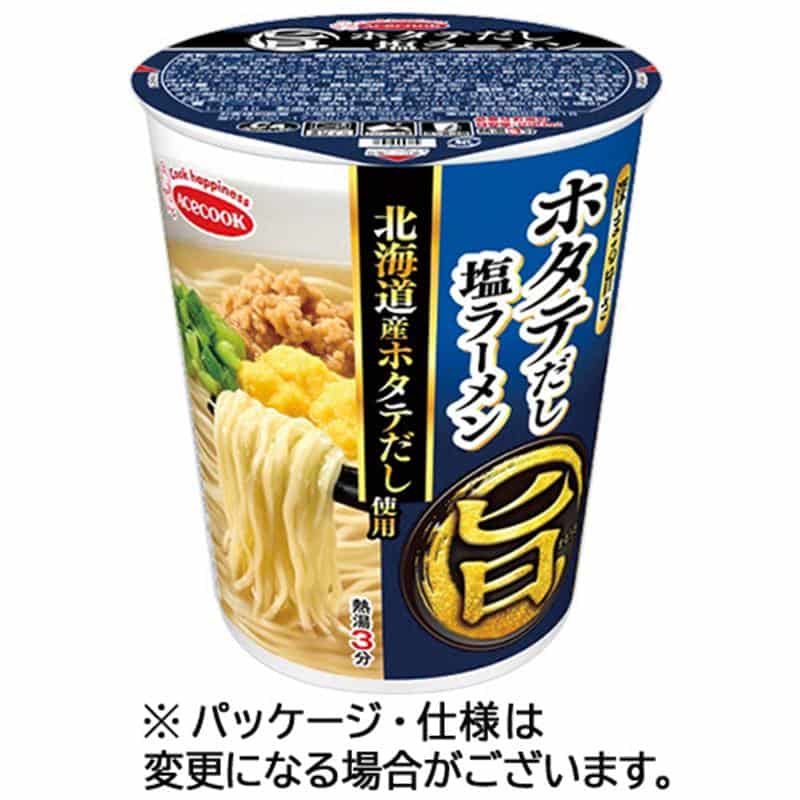 エースコック まる旨 ホタテだし塩ラーメン 56g 1ケース(12食) ※軽(ご注文単位1ケース)【直送品】