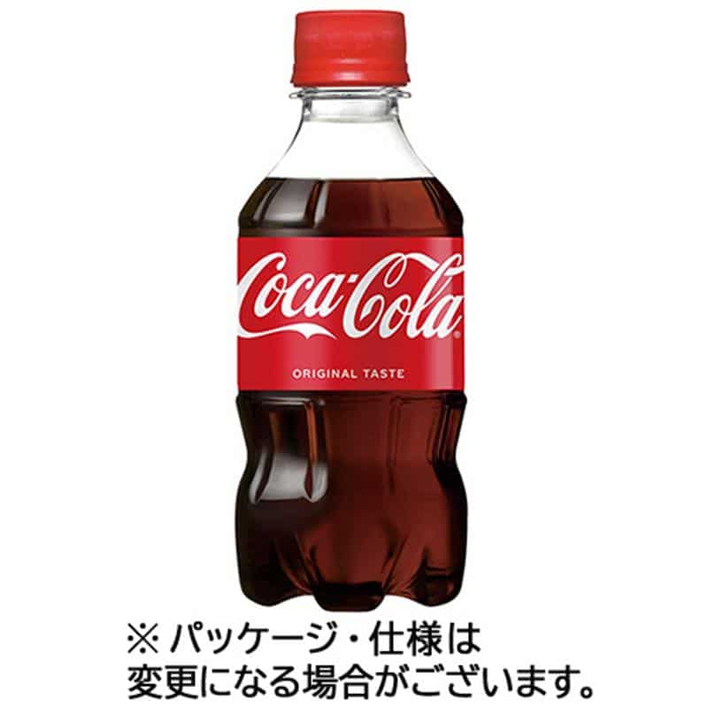 コカ・コーラ 300mL ペットボトル 1セット(48本:24本×2ケース) ※軽(ご注文単位1セット)【直送品】