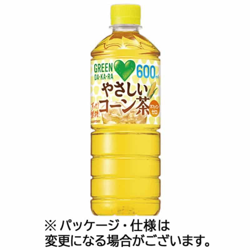 サントリー GREEN DA・KA・RA やさしいコーン茶 600mL ペットボトル 1セット(48本:24本×2ケース) ※軽(ご注文単位1セット)【直送品】