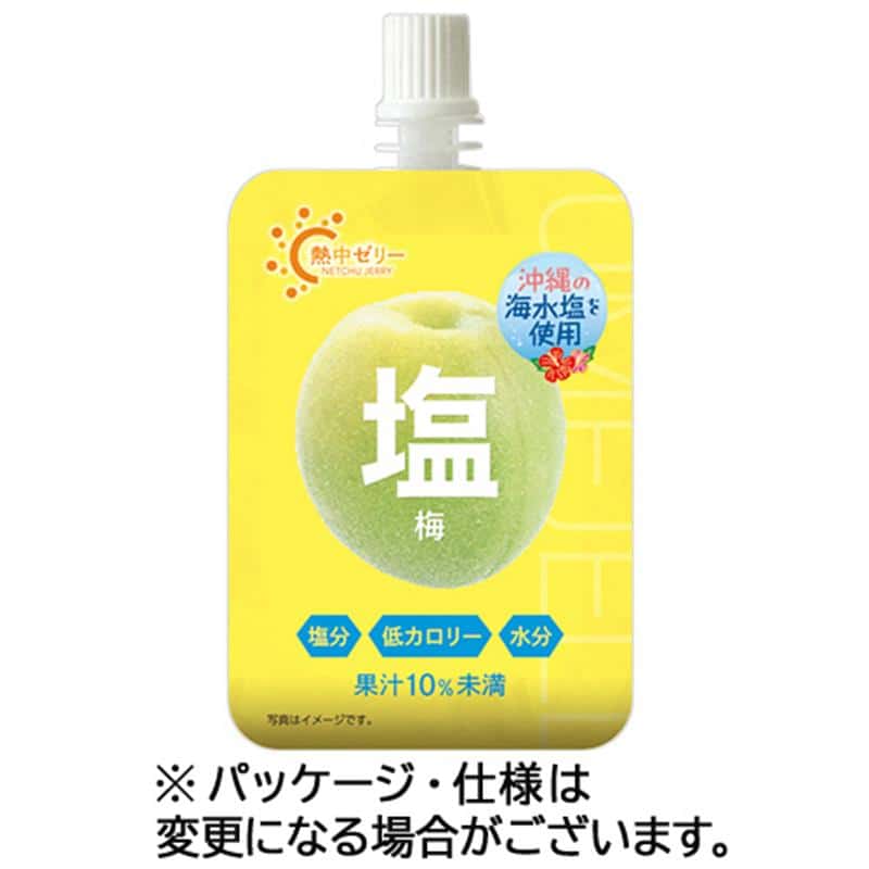 セイウ 熱中ゼリー 塩梅味 180g パウチ 1ケース(6パック) ※軽(ご注文単位1ケース)【直送品】