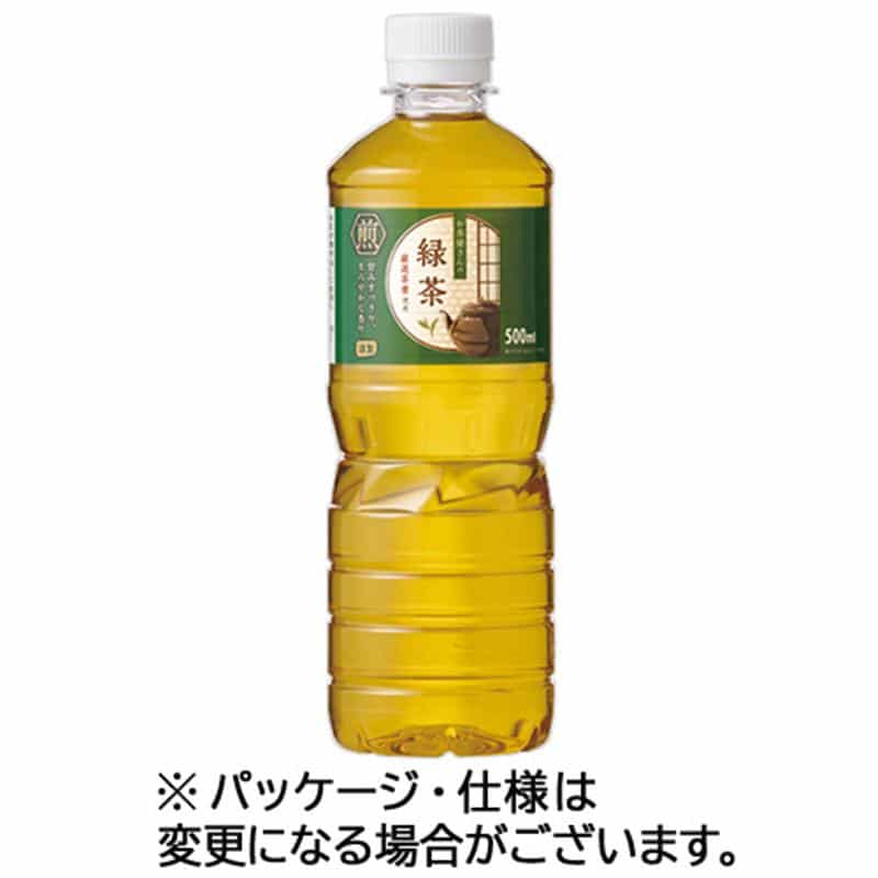 ライフドリンク カンパニー お茶屋さんの緑茶 500mL ペットボトル 1セット(72本:24本×3ケース) ※軽(ご注文単位1セット)【直送品】