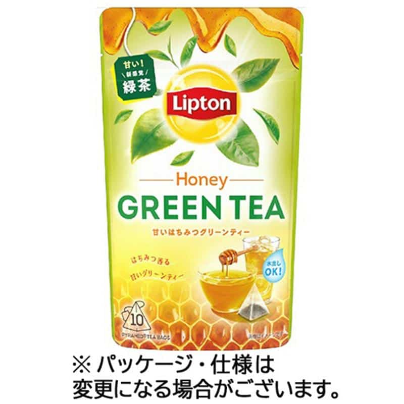 リプトン グリーンティー ハニー ティーバッグ 1セット(30バック:10バッグ×3パック) ※軽(ご注文単位1セット)【直送品】
