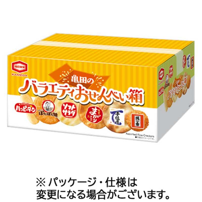 亀田製菓 亀田のバラエティおせんべい箱 142g 1セット(6箱) ※軽(ご注文単位1セット)【直送品】