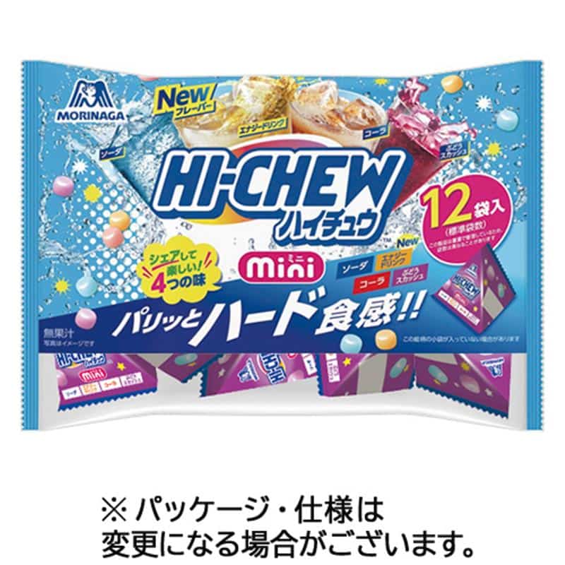 森永製菓 ハイチュウミニ大袋 1パック(12袋) ※軽(ご注文単位1パック)【直送品】