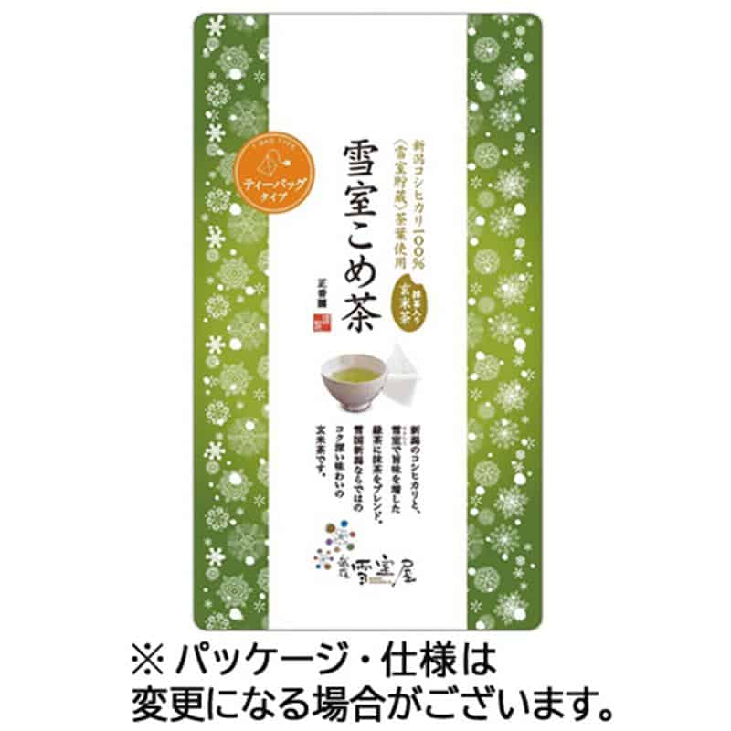 正香園 雪室こめ茶ティーバッグ 3g 1セット(30バッグ:10バッグ×3パック) ※軽(ご注文単位1セット)【直送品】