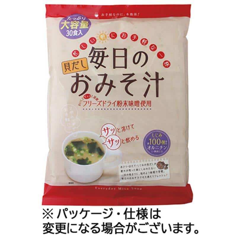 東海農産 業務用毎日のおみそ汁 5.7g/袋 1パック(30袋) ※軽(ご注文単位1パック)【直送品】