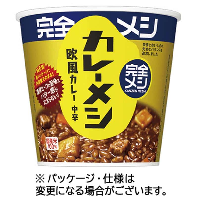 日清食品 完全メシ カレーメシ 欧風カレー 119g 1ケース(6食) ※軽(ご注文単位1ケース)【直送品】