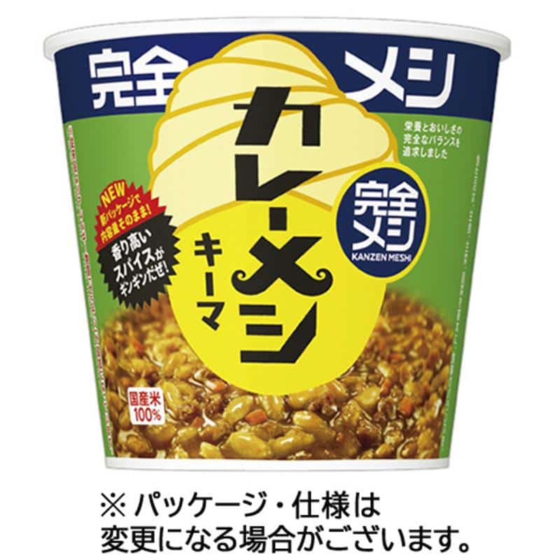 日清食品 完全メシ キーマカレーメシ スパイシー 116g 1ケース(6食) ※軽(ご注文単位1ケース)【直送品】