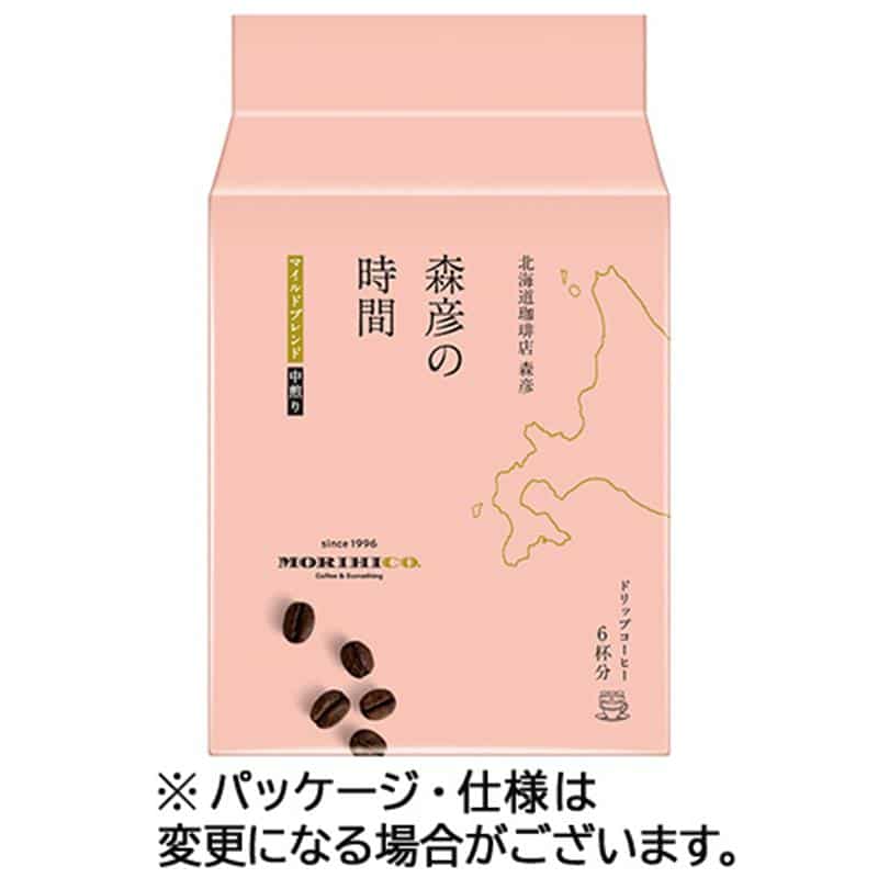味の素AGF 森彦の時間 ドリップコーヒー マイルドブレンド 1パック(6袋) ※軽(ご注文単位1パック)【直送品】