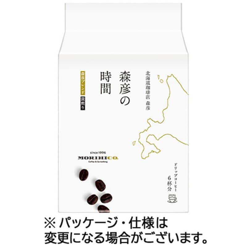 味の素AGF 森彦の時間 ドリップコーヒー 森彦ブレンド 1パック(6袋) ※軽(ご注文単位1パック)【直送品】