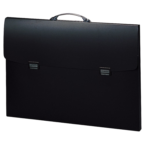 リヒトラブ ポートフォリオ・ナスカフレックス A2 黒 F-914 1個(ご注文単位1個)【直送品】