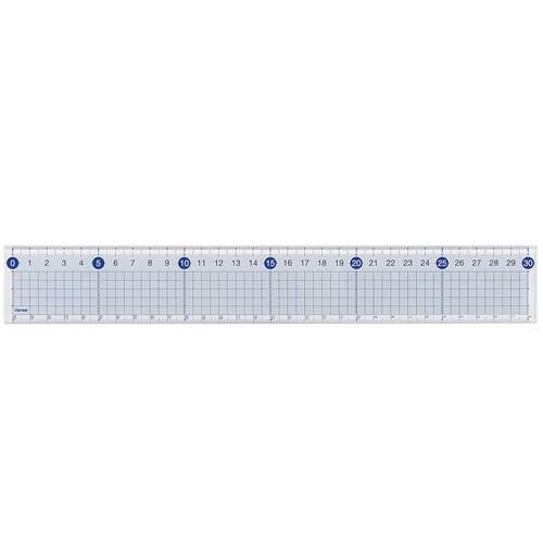 レイメイ藤井 すべらないカッティング定規 30cm ACJ555 1個(ご注文単位1個)【直送品】