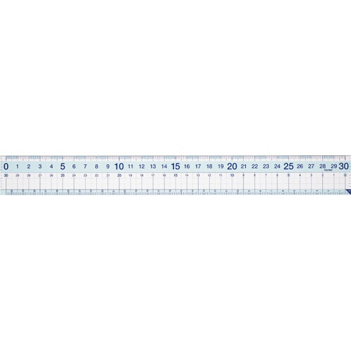 レイメイ藤井 先生おすすめ直定規(すべり止め加工付) 30cm APJ257 1個(ご注文単位1個)【直送品】